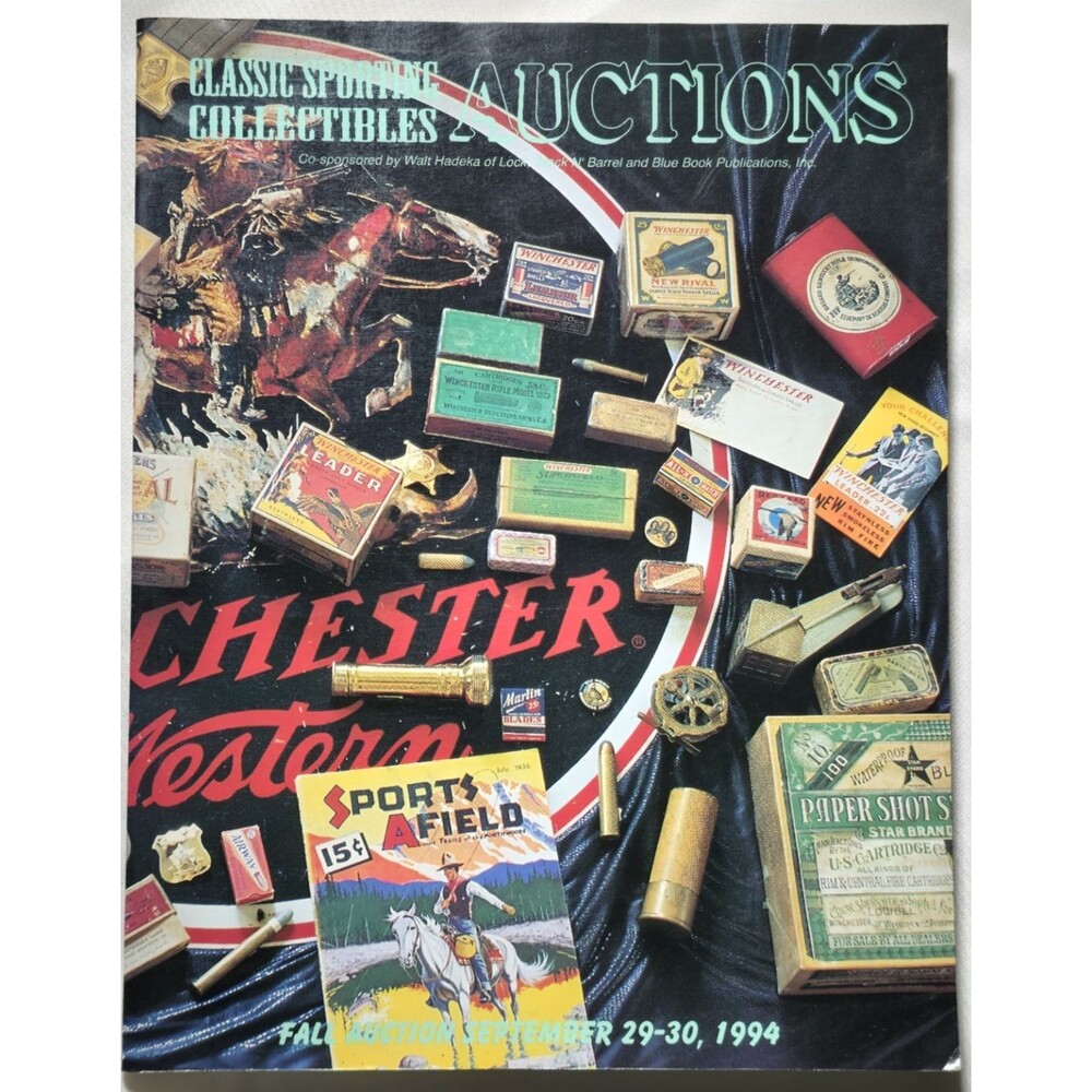 1994 Classic Sporting Collectibles Auctions Fall September Firearms Ammoboxes